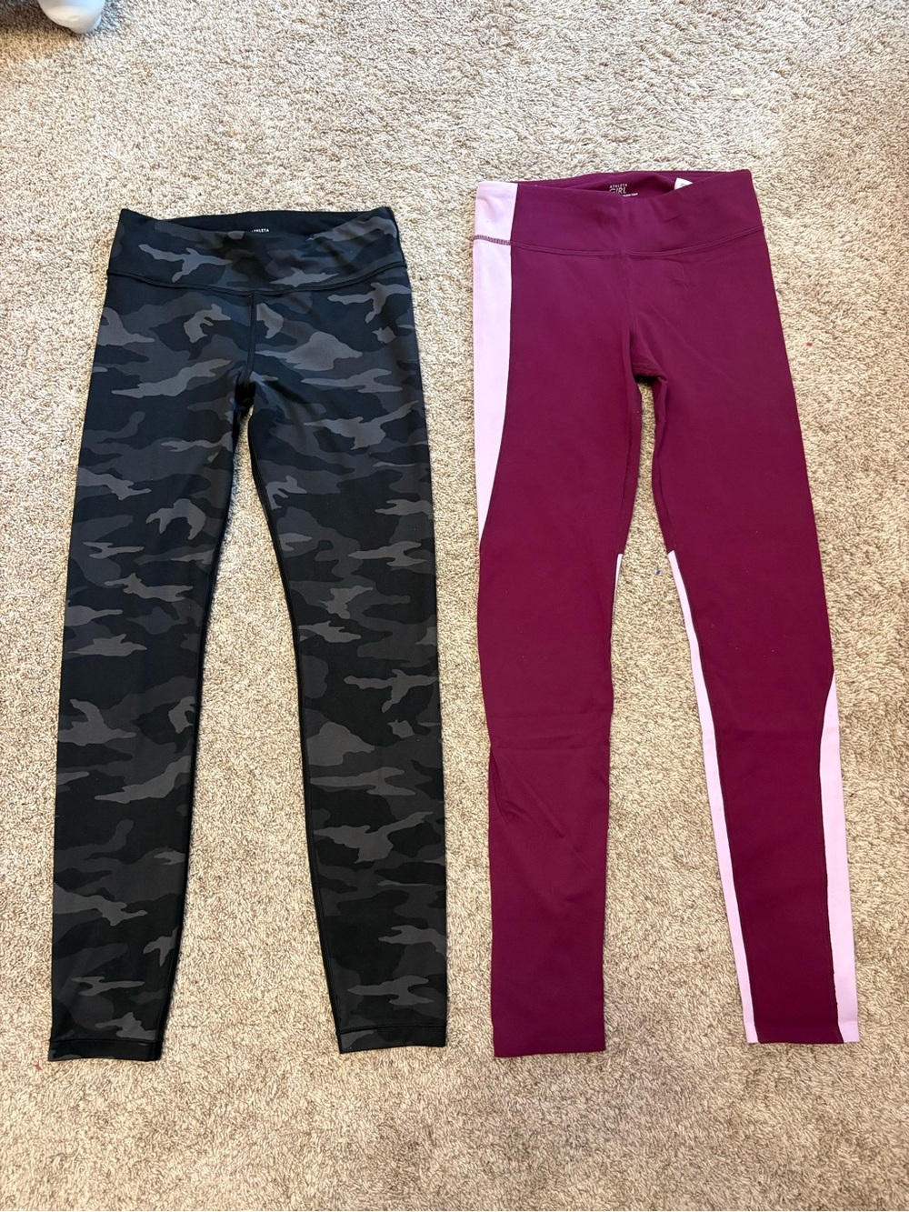 Athleta girl legging bundle, girls XL/14